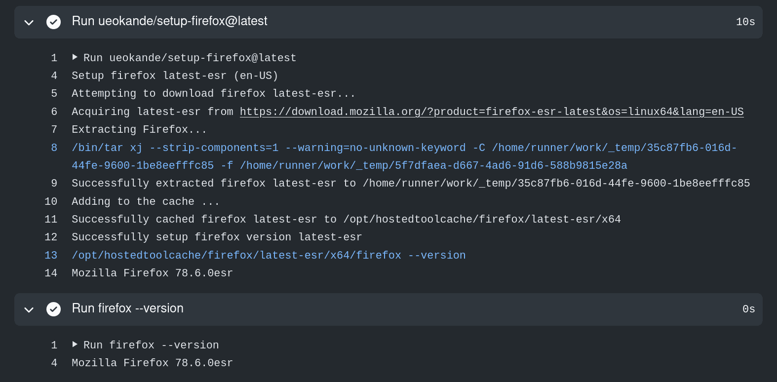 ブラウザテスト自動化のカスタムGitHub Actionsを作った